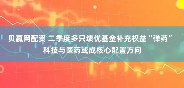 贝赢网配资 二季度多只绩优基金补充权益“弹药” 科技与医药或成核心配置方向