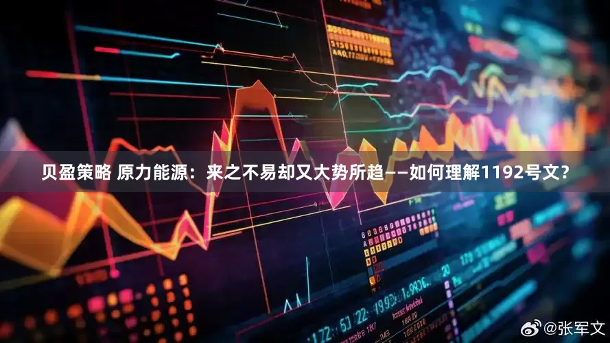 贝盈策略 原力能源：来之不易却又大势所趋——如何理解1192号文？